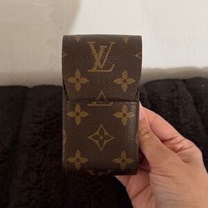 Louis Vuitton Brown Monogram Pouch